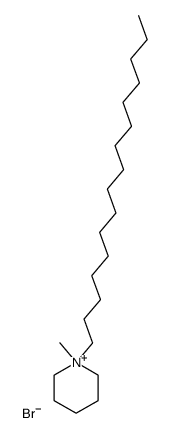 N-hexadecyl-N-methylpiperidinium bromide Structure