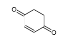 2-CYCLOHEXENE-1,4-DIONE Structure