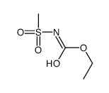 ethyl N-methylsulfonylcarbamate Structure