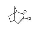 Bicyclo[3.2.1]oct-3-en-2-one,3-chloro-结构式