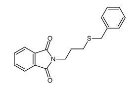 2-[3-(Benzylthio)propyl]-1H-isoindole-1,3(2H)-dione结构式