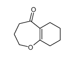 3,4,6,7,8,9-hexahydro-2H-1-benzoxepin-5-one Structure