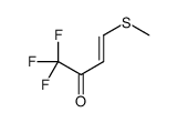 3-Buten-2-one,1,1,1-trifluoro-4-(methylthio)-结构式