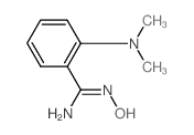 2-(Dimethylamino)-N'-hydroxybenzenecarboximidamide Structure