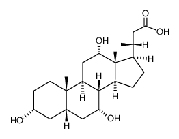 Norcholic acid结构式