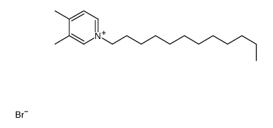 1-dodecyl-3,4-dimethylpyridin-1-ium,bromide结构式