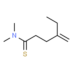 Hexanethioamide,N,N-dimethyl-4-methylene- picture