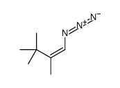 1-azido-2,3,3-trimethylbut-1-ene Structure