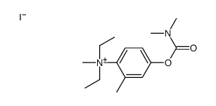 [4-(dimethylcarbamoyloxy)-2-methylphenyl]-diethyl-methylazanium,iodide Structure