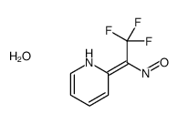 (2E)-2-(2,2,2-trifluoro-1-nitrosoethylidene)-1H-pyridine,hydrate结构式