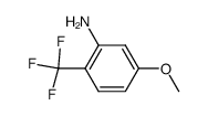 5-methoxy-2-trifluoromethylaniline structure