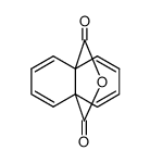 4a,8a-Dihydro-naphthalin-4ar,8ac-dicarbonsaeure-anhydrid结构式