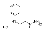 N-(2-hydrazinylethyl)aniline,dihydrochloride Structure