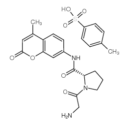 gly-pro-mca tosylate Structure