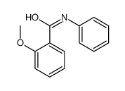 2-methoxy-N-phenylbenzamide Structure