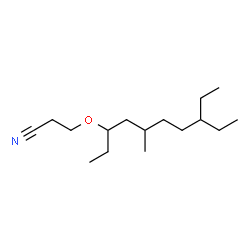 Propanenitrile, 3-(tridecyloxy)-, branched and linear structure