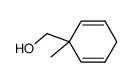 (1-methyl-cyclohexa-2,5-dienyl)methanol Structure