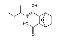 3-(N-sec-Butylcarbamoyl)-7-oxabicyclo[2.2.1]heptane-2-carboxylic acid structure