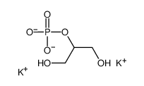 dipotassium,1,3-dihydroxypropan-2-yl phosphate结构式