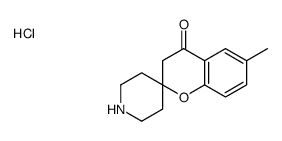 6-Methylspiro[chroMan-2,4'-piperidin]-4-one hcl structure