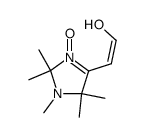 (Z)-4-(2-hydroxyvinyl)-1,2,2,5,5-pentamethyl-2,5-dihydro-1H-imidazole 3-oxide Structure