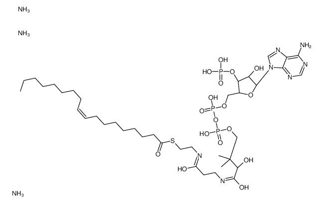 (9Z-十八烯酰基)辅酶A(铵盐)图片