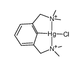 HgCl{C6H3(CH2NMe2)2-o,o'} Structure