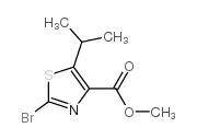 Methyl 2-bromo-5-isopropylthiazole-4-carboxylate Structure