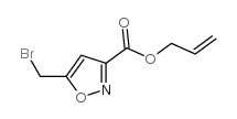 ALLYL 5-(BROMOMETHYL)ISOXAZOLE-3-CARBOXYLATE结构式