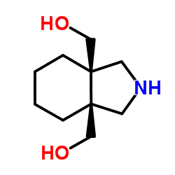 (3aR,7aS)-Hexahydro-1H-isoindole-3a,7a-diyldimethanol结构式