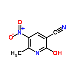 2-hydroxy-6-Methyl-5-nitronicotinonitrile structure