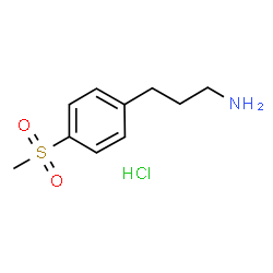 3-(4-(Methylsulfonyl)phenyl)propan-1-amine hydrochloride picture