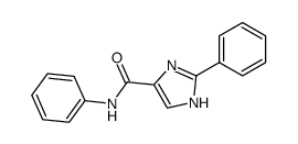 2-phenyl-1(3)H-imidazole-4-carboxylic acid anilide Structure