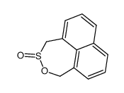 3H-naphtho(d,e)(1,2)oxathiepin-1-oxide Structure