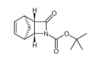 3-AZATRICYCLO[4.2.1.0(2,5)]NON-7-ENE-3-CARBOXYLIC ACID-4-OXO-1,1-DIMETHYLETHYL ESTER结构式