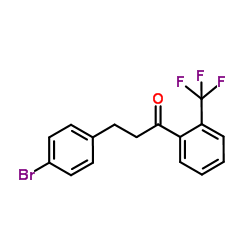 3-(4-Bromophenyl)-1-[2-(trifluoromethyl)phenyl]-1-propanone图片