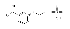 1-ethoxypyridin-1-ium-3-carboxamide,perchlorate结构式