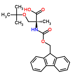 Fmoc-α-Me-Ser(tBu)-OH Structure