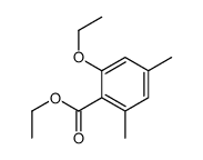 ethyl 2-ethoxy-4,6-dimethylbenzoate结构式