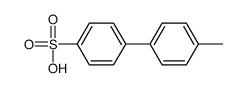 4'-METHYL-4-BIPHENYLSULFONIC ACID结构式