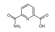 6-carbamoylpyridine-2-carboxylic acid Structure