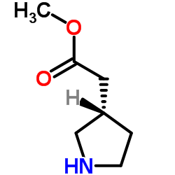 (S)-Methyl 2-(pyrrolidin-3-yl)acetate picture