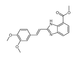 methyl 2-(3,4-dimethoxystyryl)benzimidazole-4-carboxylate picture