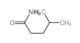 Pentanamide, 4-methyl- Structure