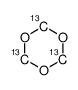 1,3,5-trioxane Structure