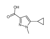 5-环丙基-1-甲基-1H-吡唑-3-羧酸图片