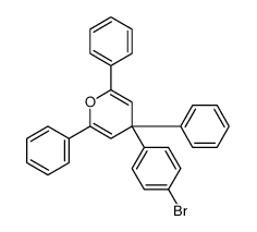 4-(4-bromophenyl)-2,4,6-triphenylpyran Structure