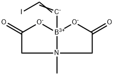 trans-2-Iodovinylboronic acid MIDA ester structure