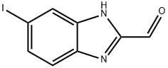 6-Iodo-1H-benzoimidazole-2-carbaldehyde结构式