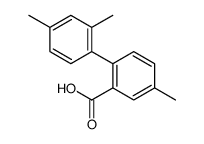 2-(2,4-dimethylphenyl)-5-methylbenzoic acid Structure